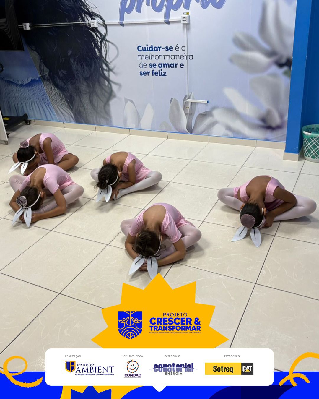 🌸 Encerramento do mês de março com apresentação especial de Páscoa 🐰